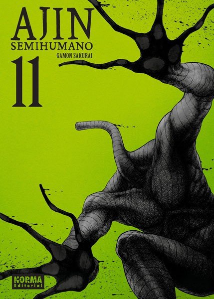 Ajin 11, de Sakurai | portada del libro