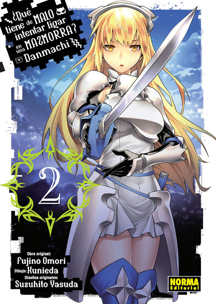 Danmachi 2, de Omori | portada del libro