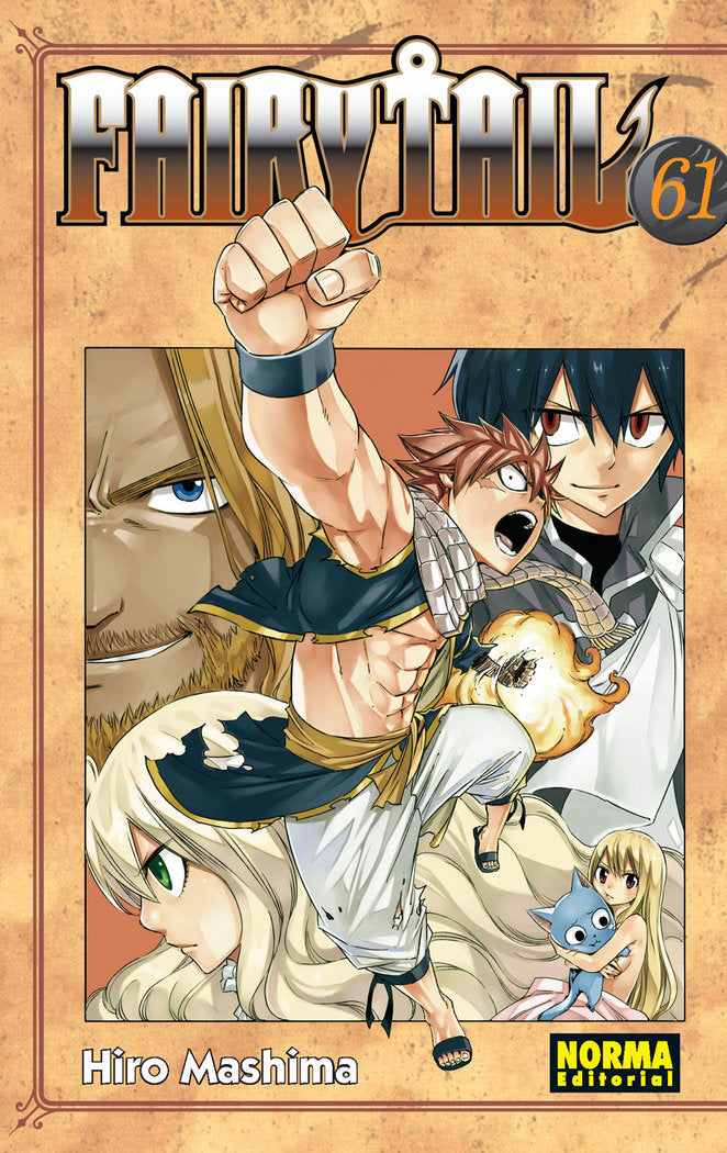 Fairy Tail 61, de Mashima | portada del libro