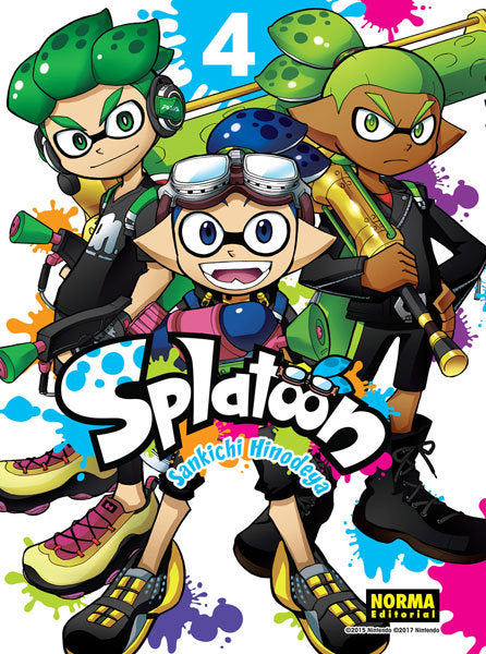 Splatoon 4, de Hinodeya | portada del libro
