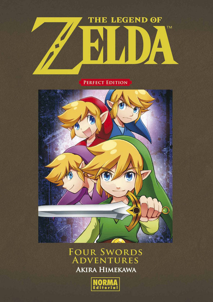 The Legend of Zelda Perfect Edition: Four Swords Adventures, de Himekawa | portada del libro