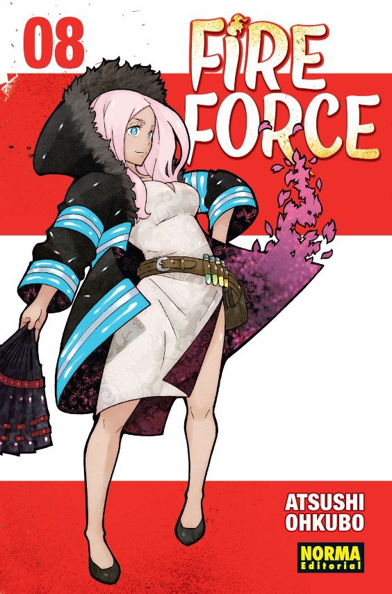 Fire Force 8, de Ohkubo | portada del libro