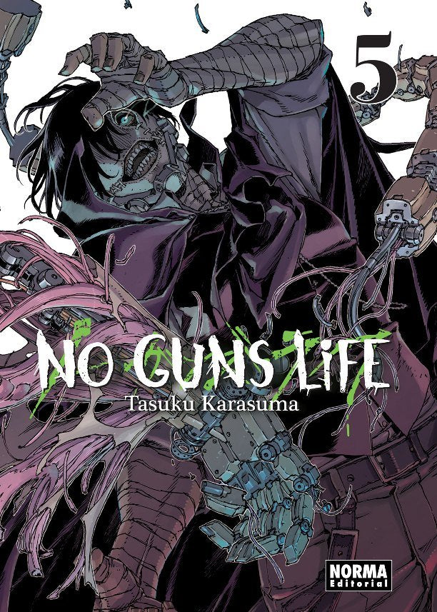 No Guns Life 5, de Karasuma | portada del libro