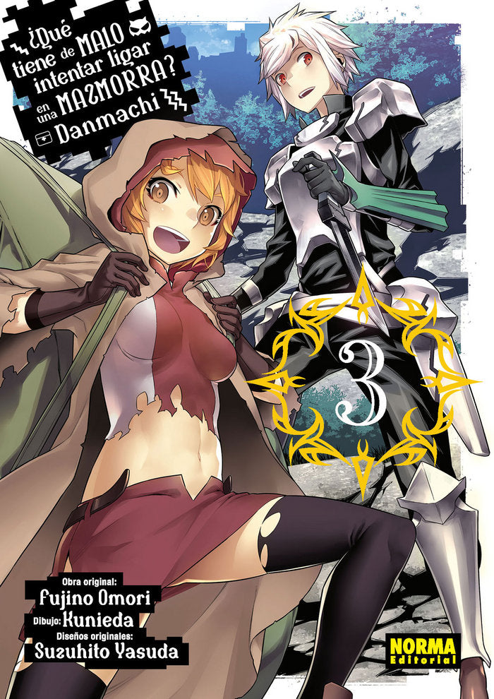 Danmachi 3, de Omori | portada del libro