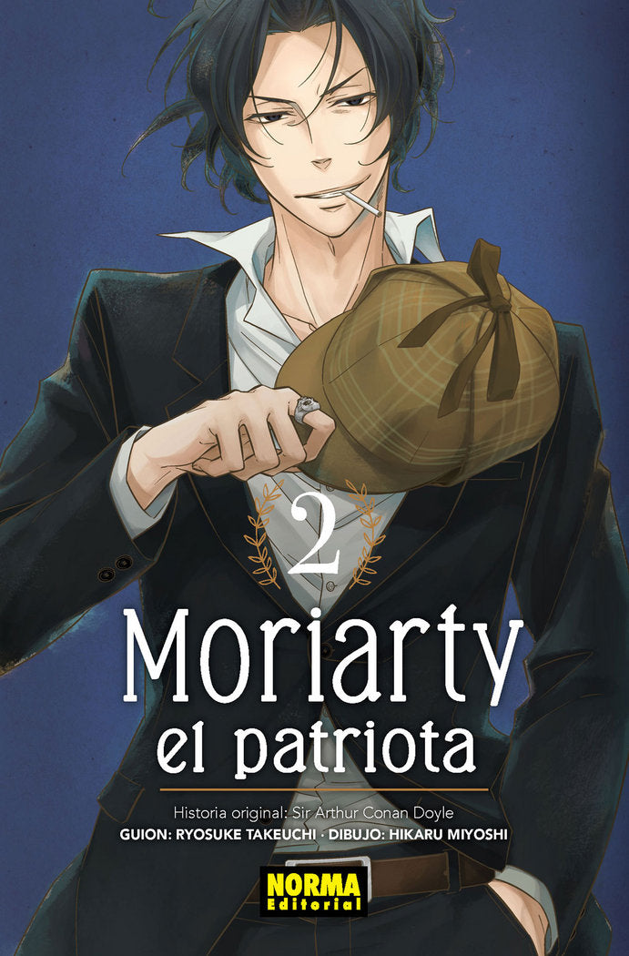 Moriarty el Patriota 02, de Takeuchi | portada del libro