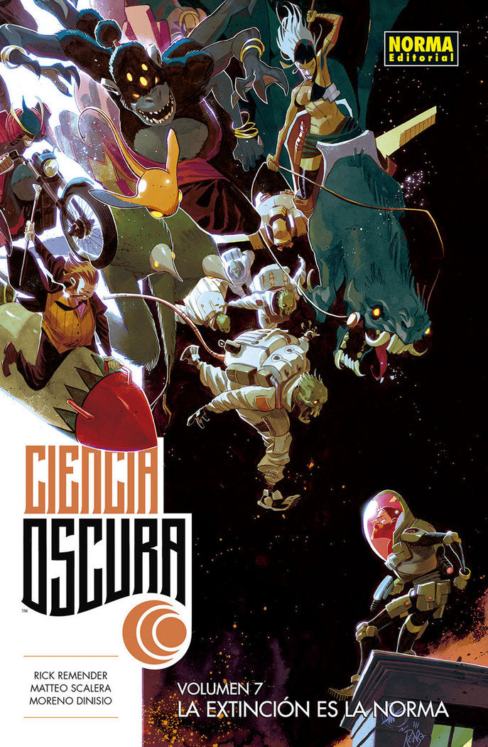 Ciencia oscura 7. La extinción es la norma, de Remender | portada del libro