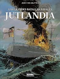 Las grandes batallas navales 2. Jutlandia, de Delitte | portada del libro