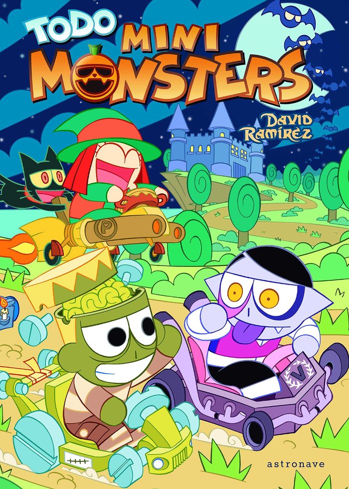 Todo Minimonsters, de Ramírez, David | portada del libro