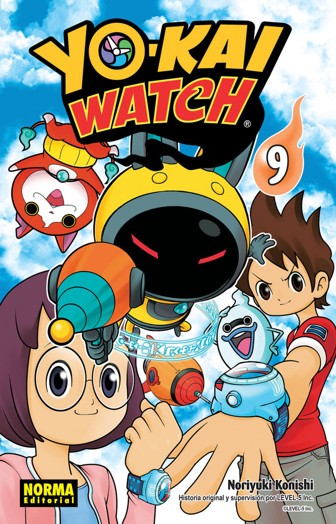 Yo-Kai Watch 9, de Konishi | portada del libro