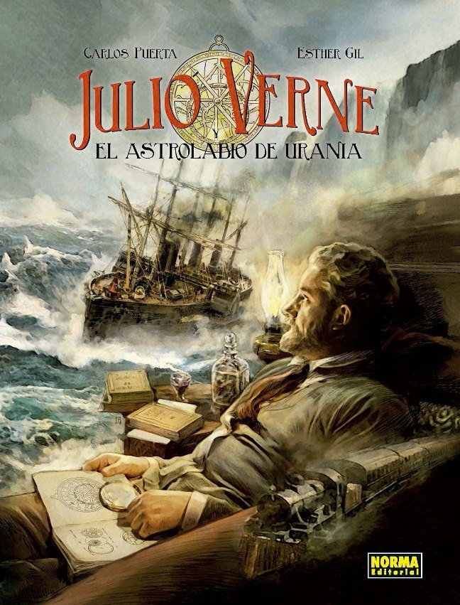 Julio Verne y el astrolabio de Urania, de Gil | portada del libro