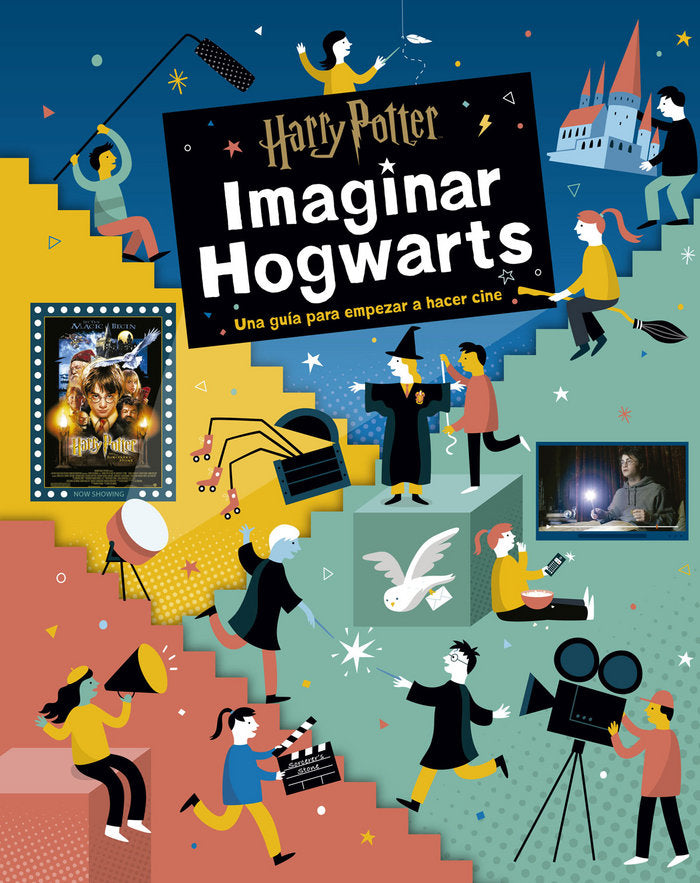 Harry Potter: imaginar Hogwarts, de Stoller | portada del libro
