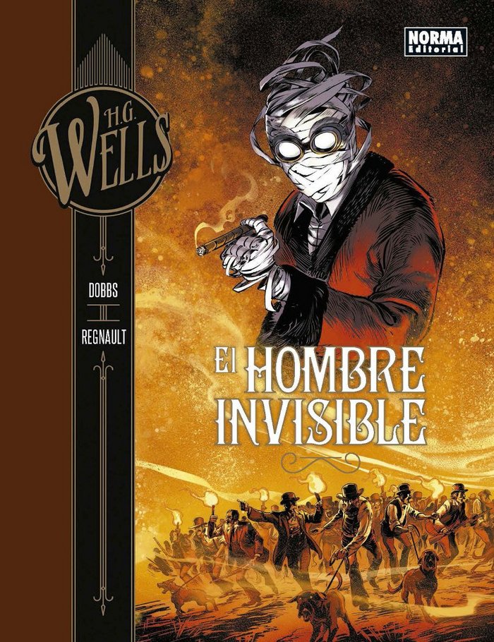 Colección H.G. Wells. El hombre invisible, de Dobbs#Regnault | portada del libro