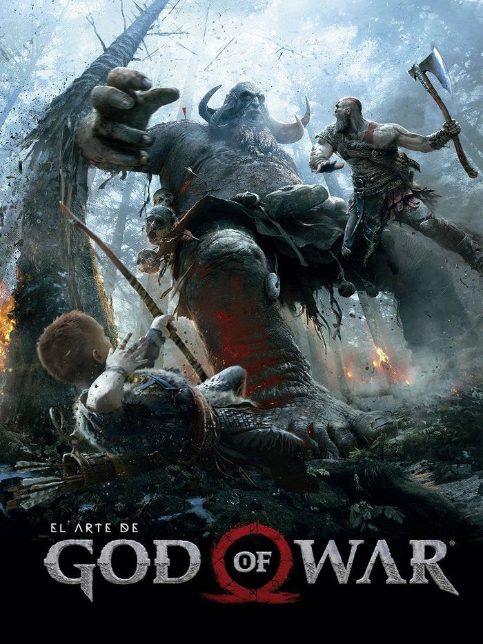 El arte de God of War, de Shamoon | portada del libro