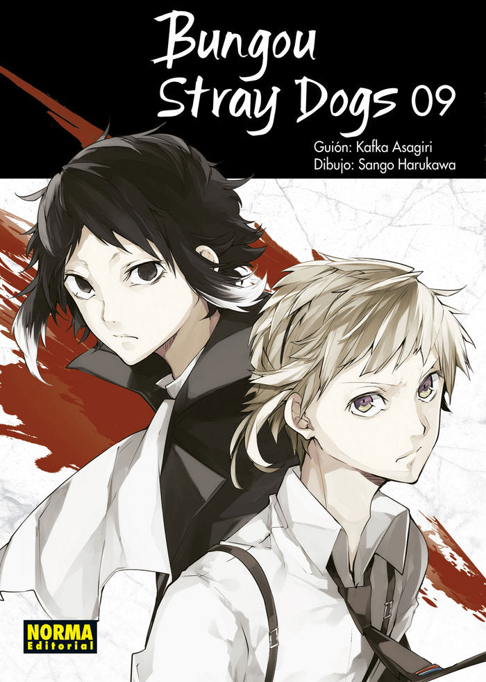 Bungou Stray Dogs 9, de Asagiri | portada del libro