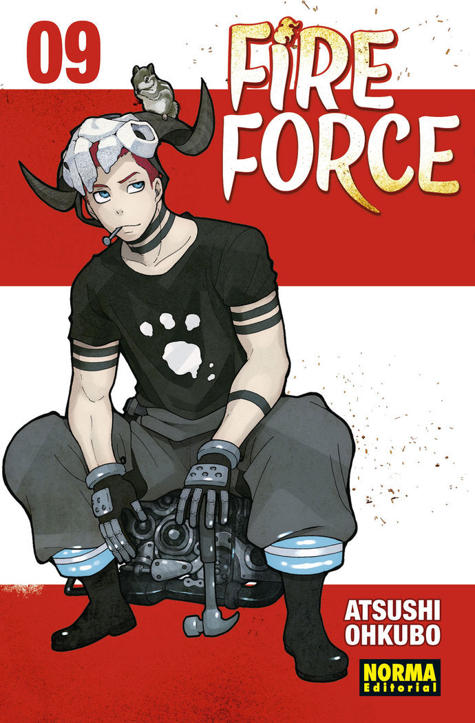 Fire Force 9, de Ohkubo | portada del libro