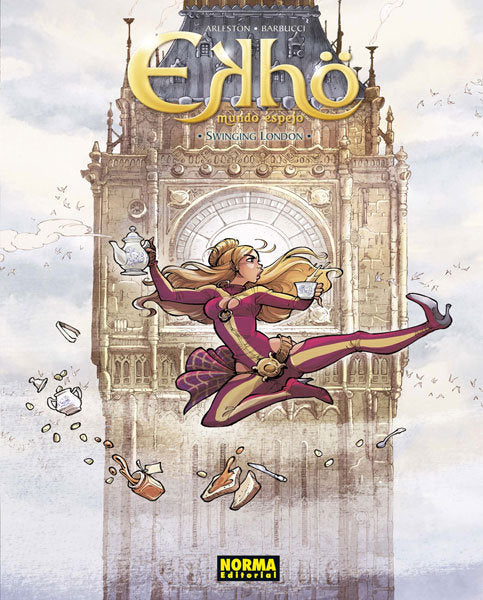 Ekhö 7. Swinging London, de Arleston | portada del libro