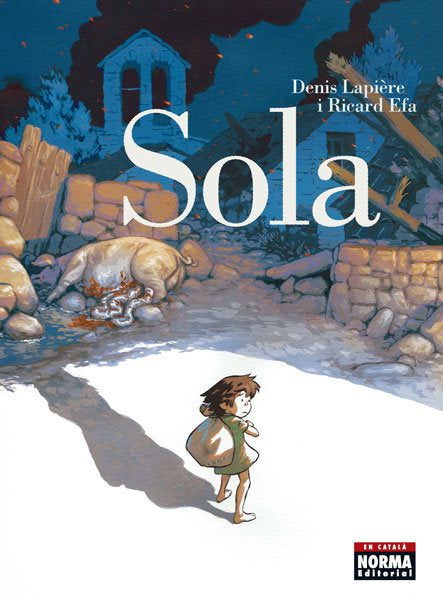 Sola, de Lapière | portada del libro