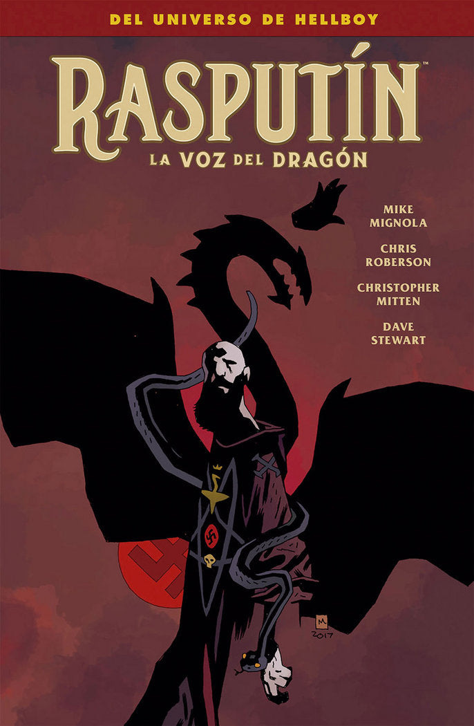 Rasputín, de Mignola | portada del libro