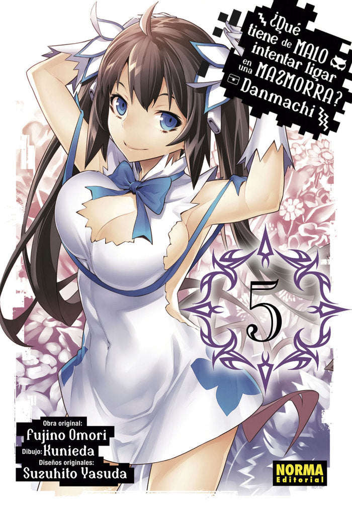 Danmachi 5, de Omori | portada del libro