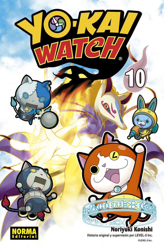 Yo-Kai Watch 10, de Konishi | portada del libro