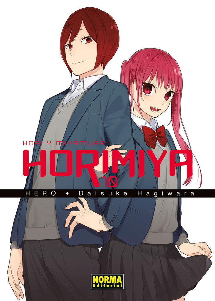Horimiya 10, de HERO#Hagiwara | portada del libro