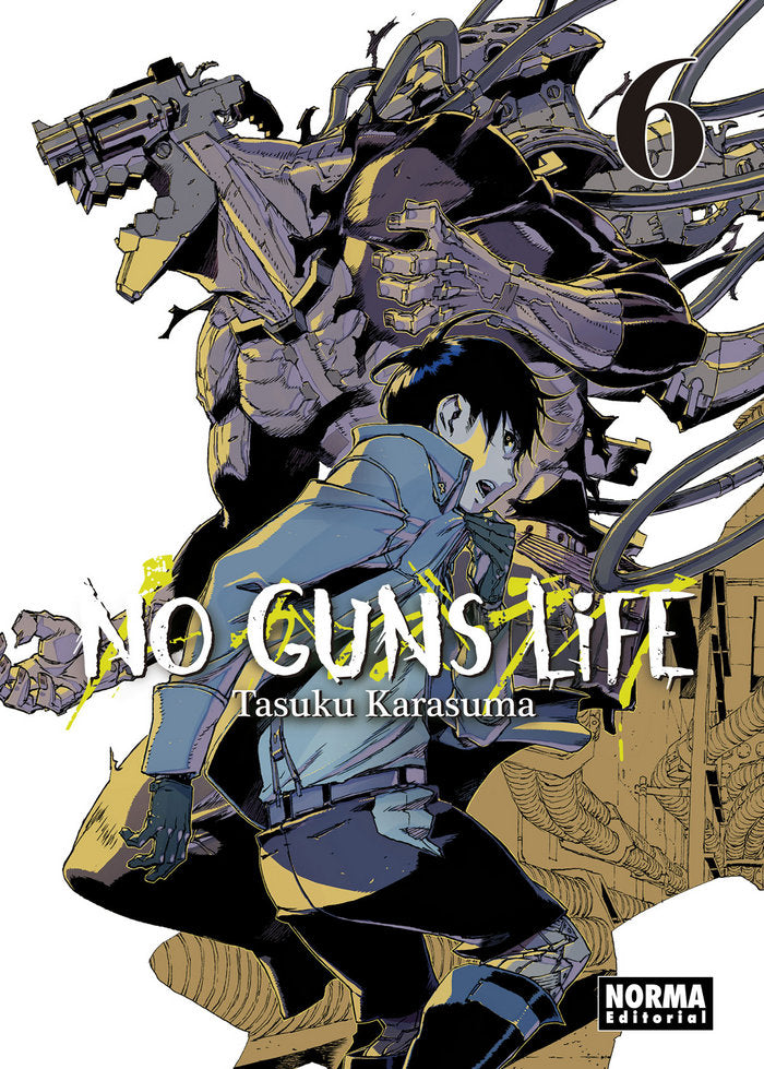 No Guns Life 6, de Karasuma | portada del libro