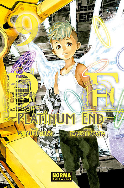 Platinum end 9, de Ohba | portada del libro