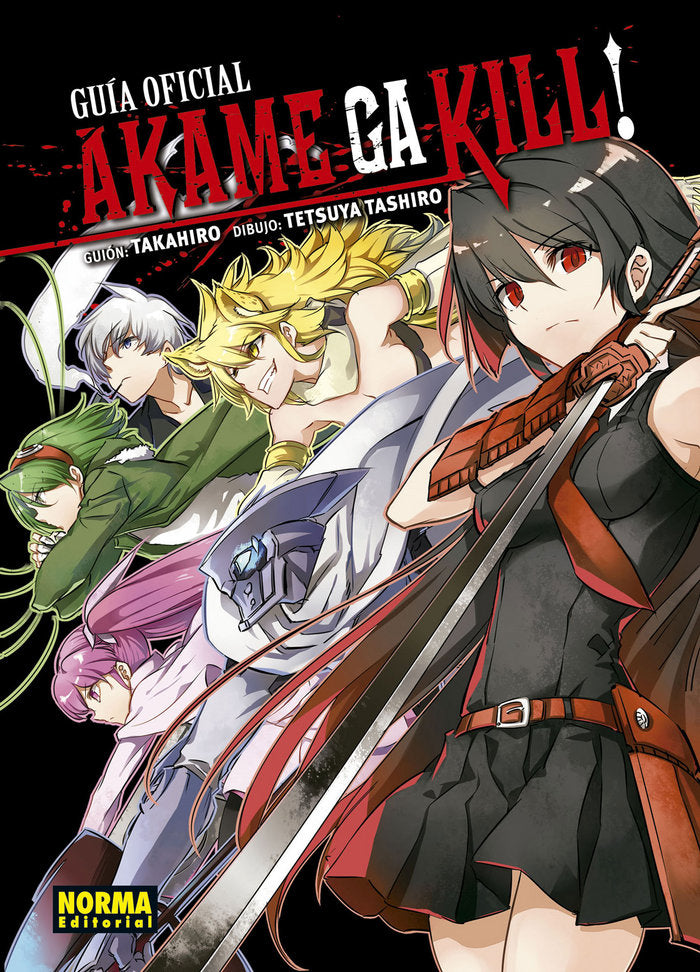 Akame Ga Kill! Guía oficial, de Takahiro | portada del libro