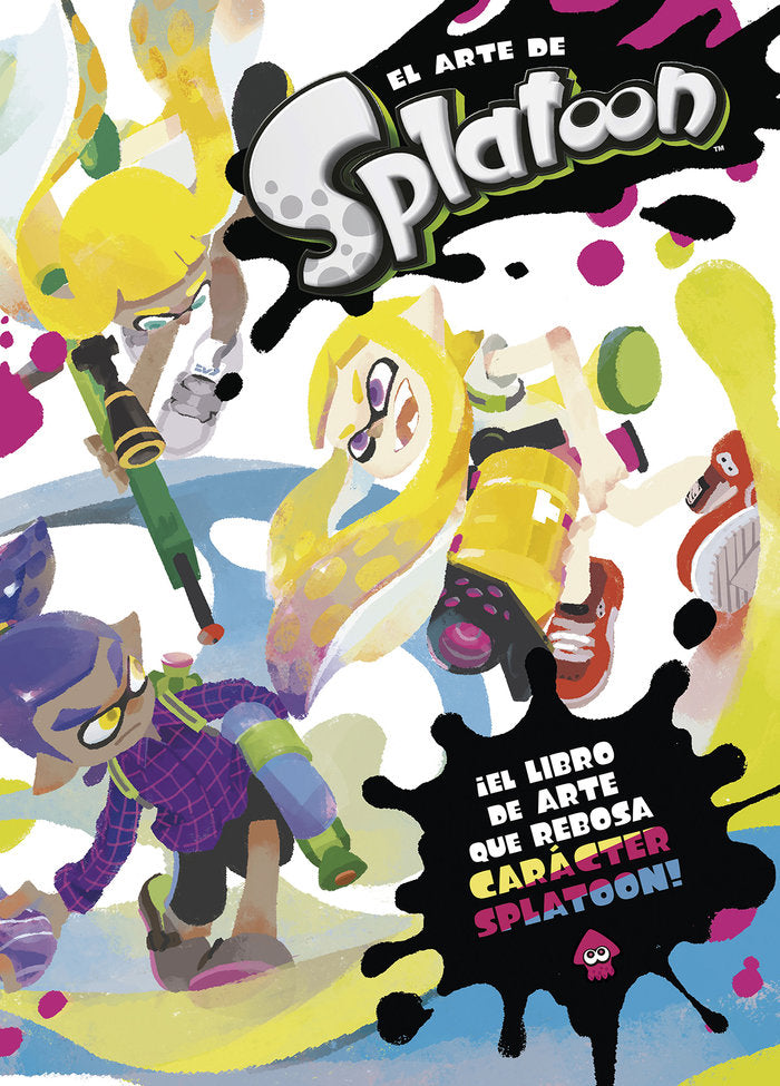 El arte de Splatoon, de NINTENDO | portada del libro