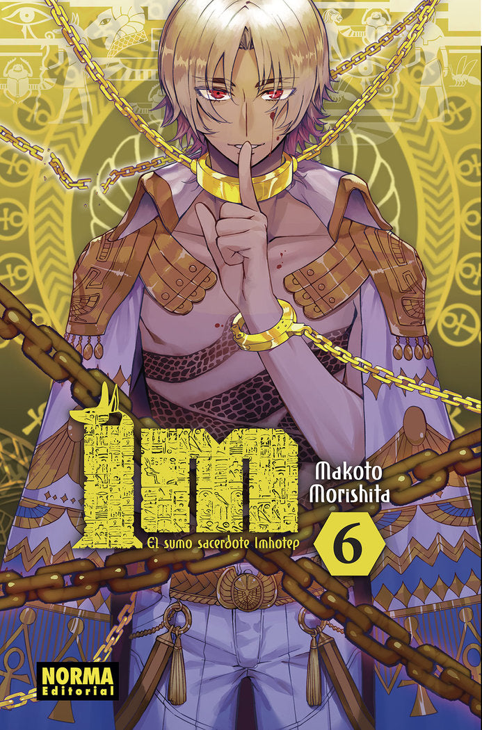 Im El Sumo Sacerdote Imhotep 6, de Morishita | portada del libro