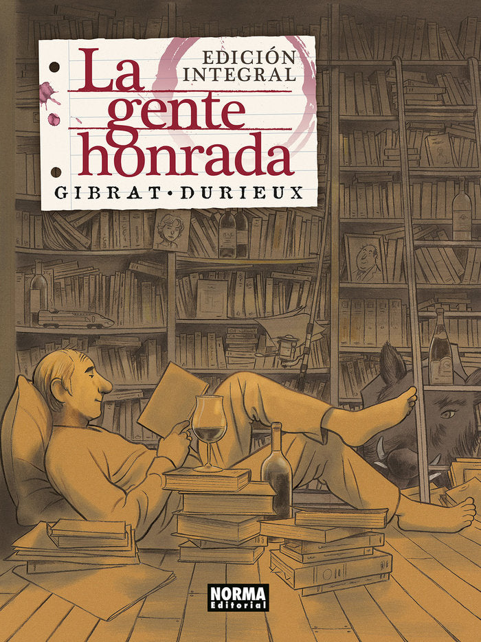 La gente honrada, de Gibrat, Jean-Pierre | portada del libro