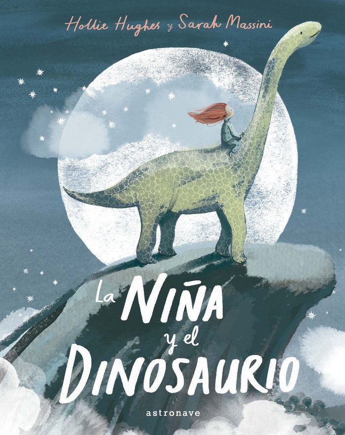La niña y el dinosaurio, de Hughes, Hollie | portada del libro