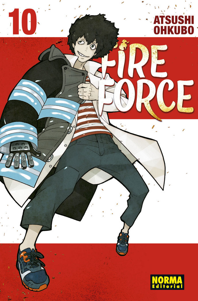 Fire Force 10, de Ohkubo | portada del libro