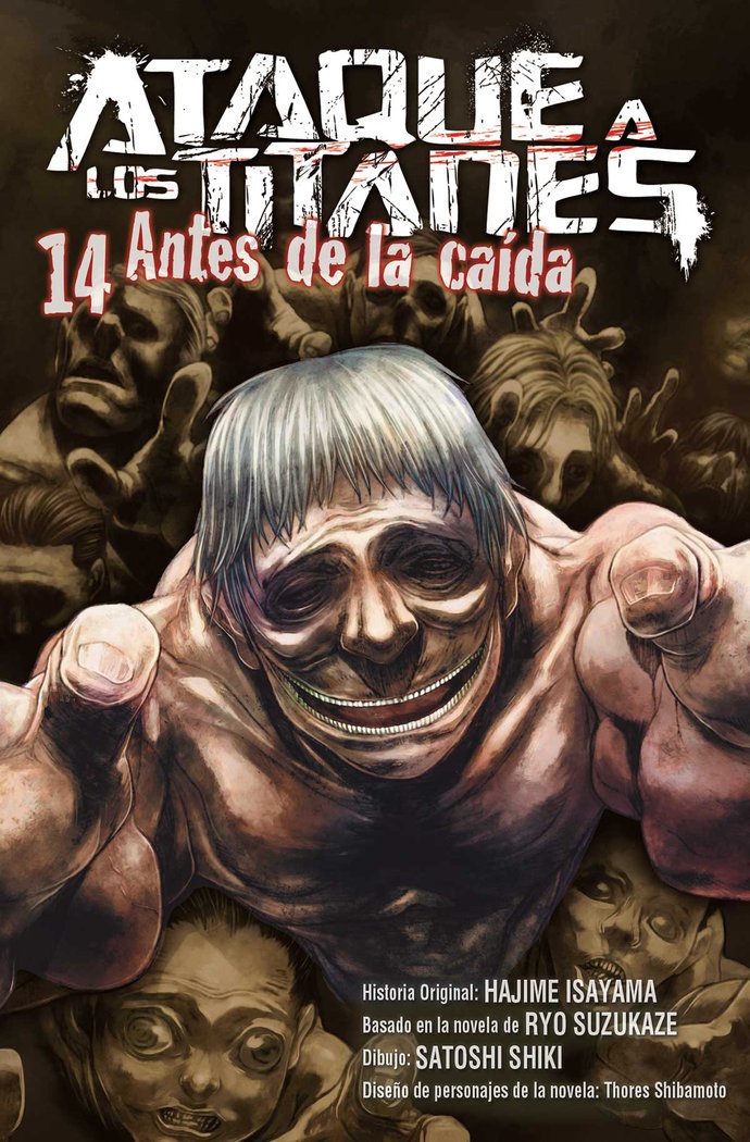 Ataque a los titanes. Antes de la caída 14, de Varios autores | portada del libro