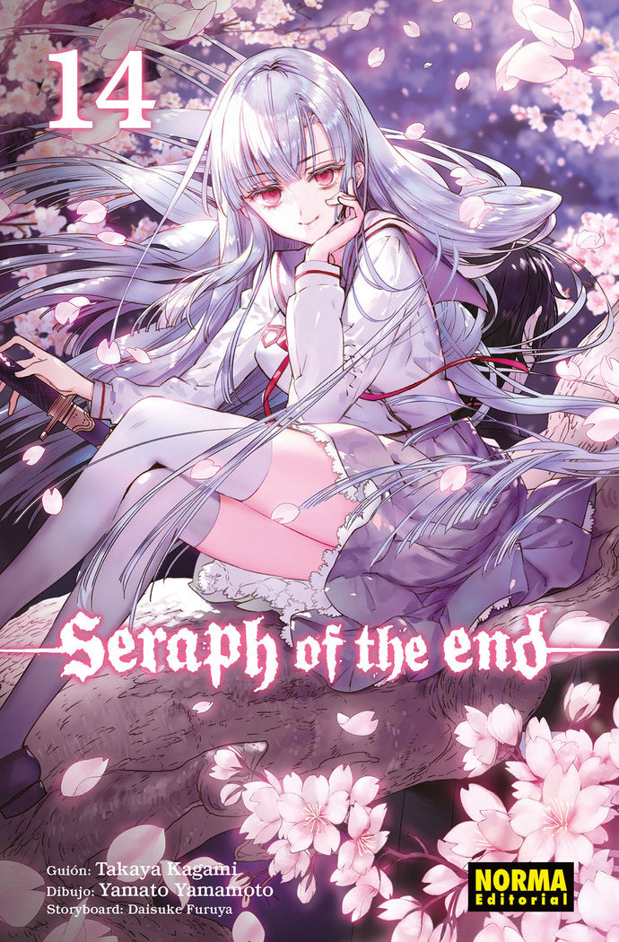 Seraph of the end 14, de Kagami | portada del libro