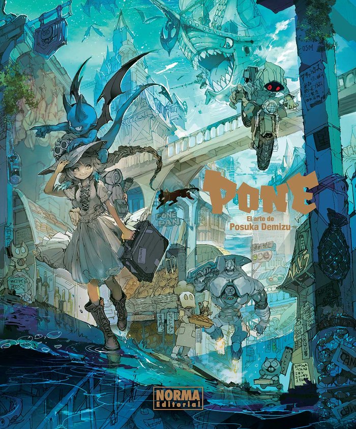 PONE. El arte de Posuka Demizu, de Demizu, Posuka | portada del libro