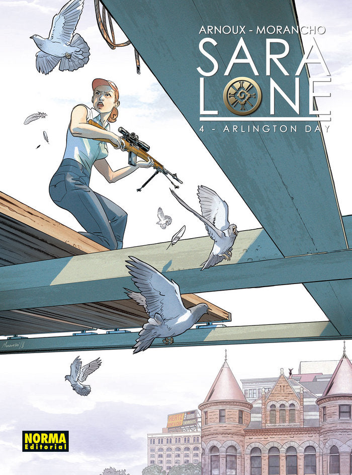 Sara Lone 4, de Arnoux | portada del libro