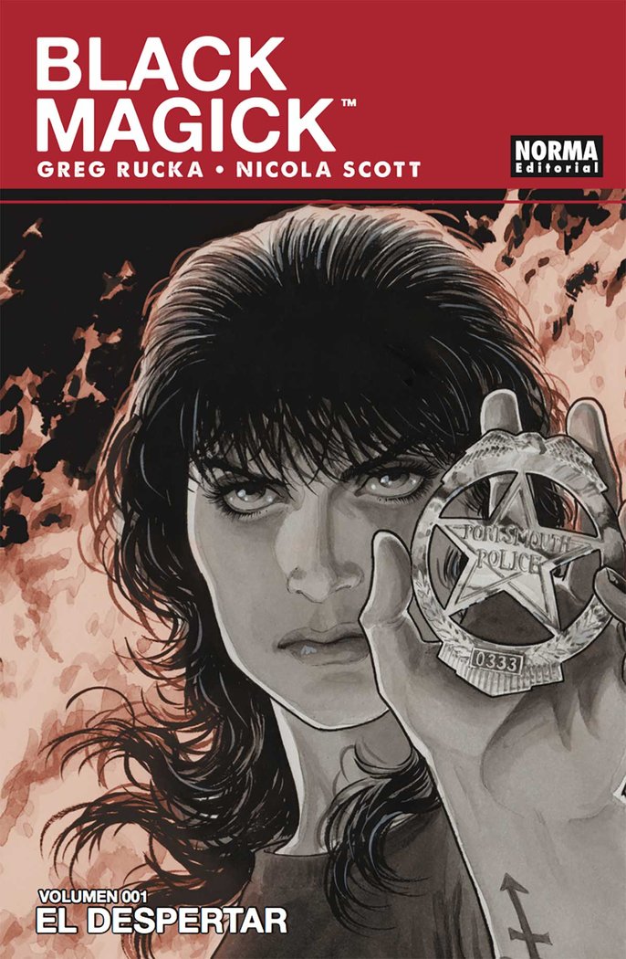 Black Magick 1, de Rucka | portada del libro