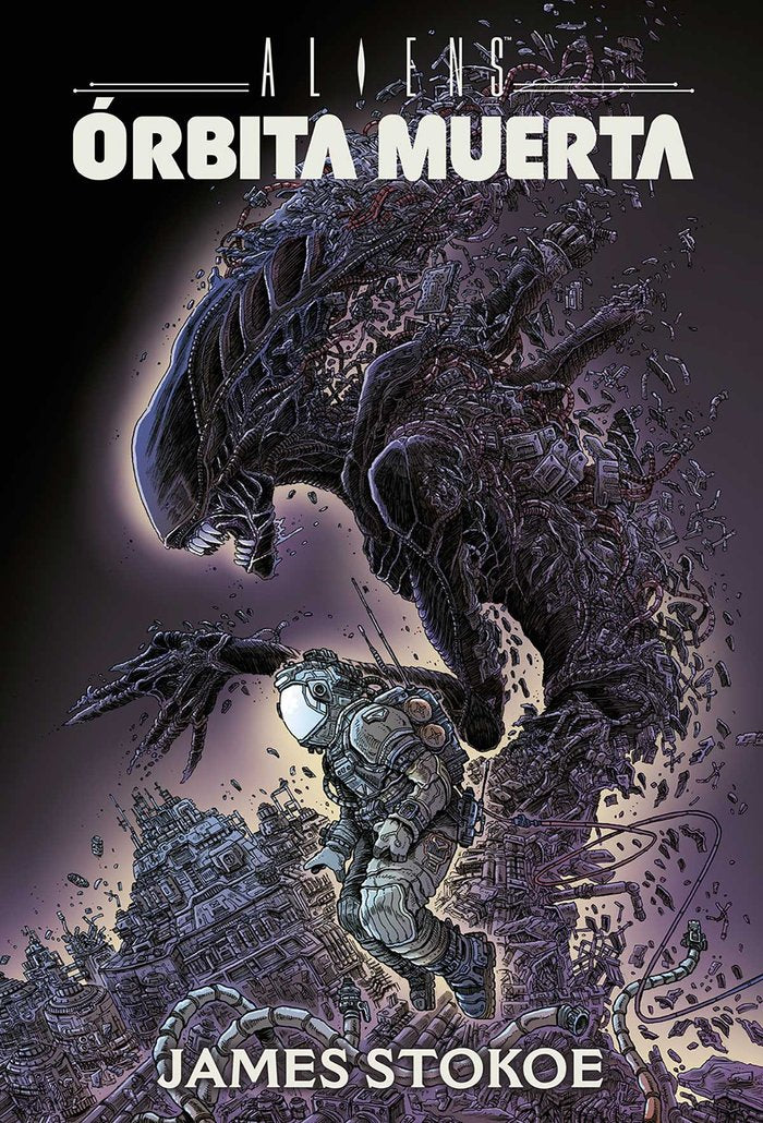 Aliens: órbita muerta, de Stokoe | portada del libro