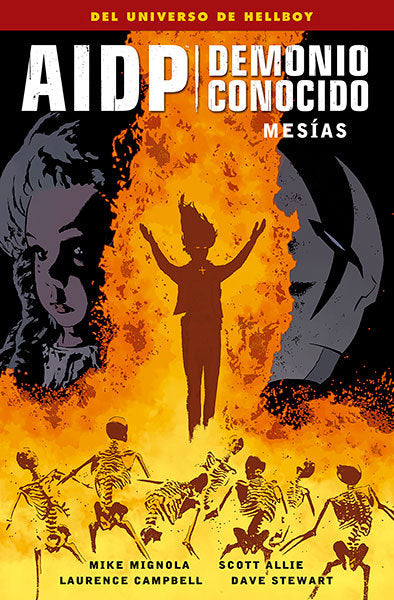 AIDP 33. Demonio conocido 1: Mesías, de Mignola | portada del libro