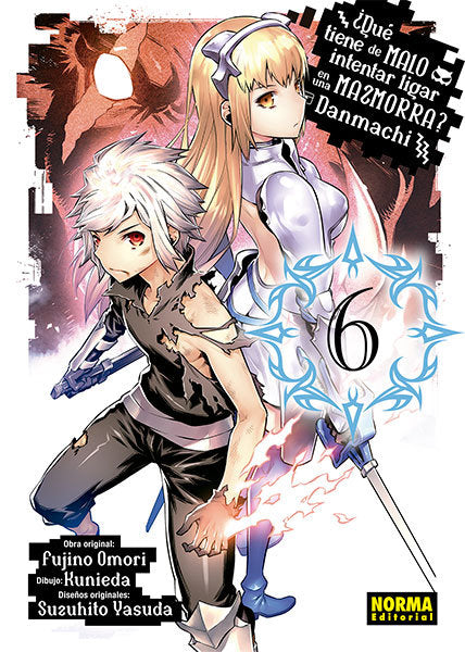 Danmachi 6, de Omori | portada del libro