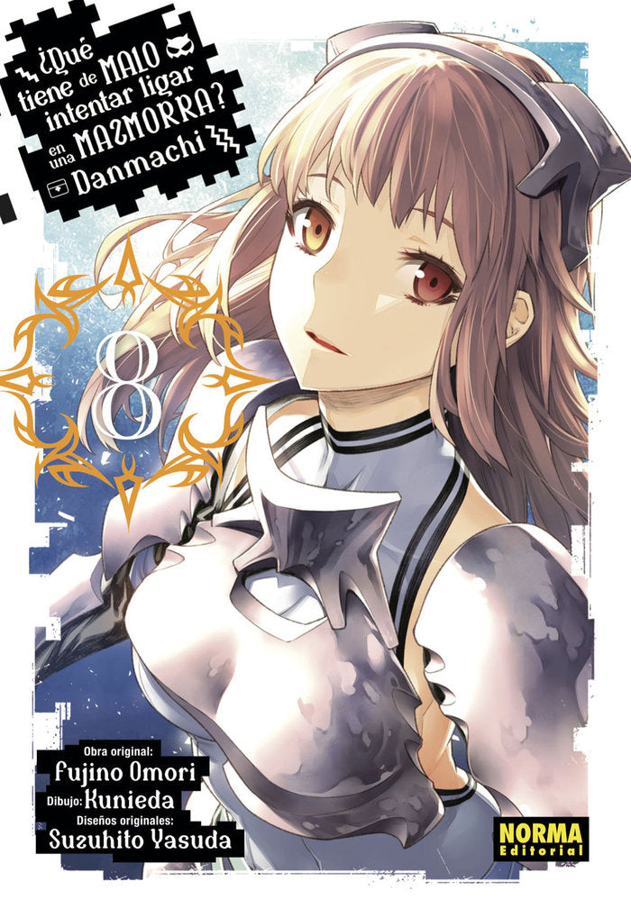 Danmachi 8, de Omori | portada del libro