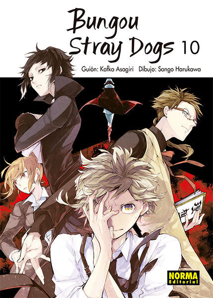 Bungou stray dogs 10, de Asagiri | portada del libro