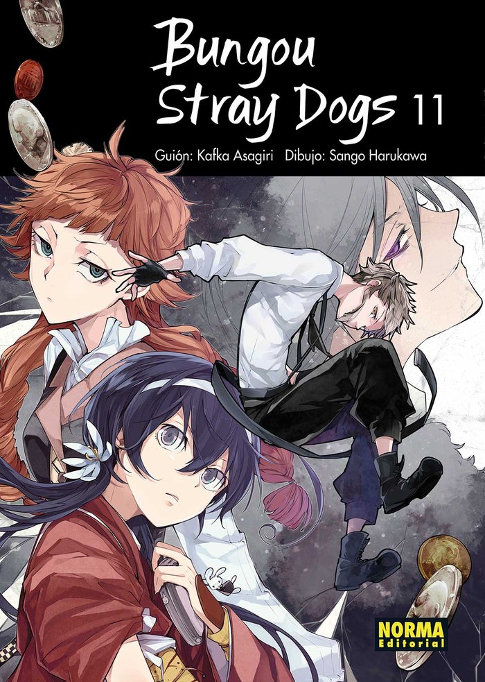 Bungou Stray Dogs 11, de Asagiri | portada del libro
