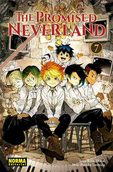 The promised neverland 7, de Shirai | portada del libro