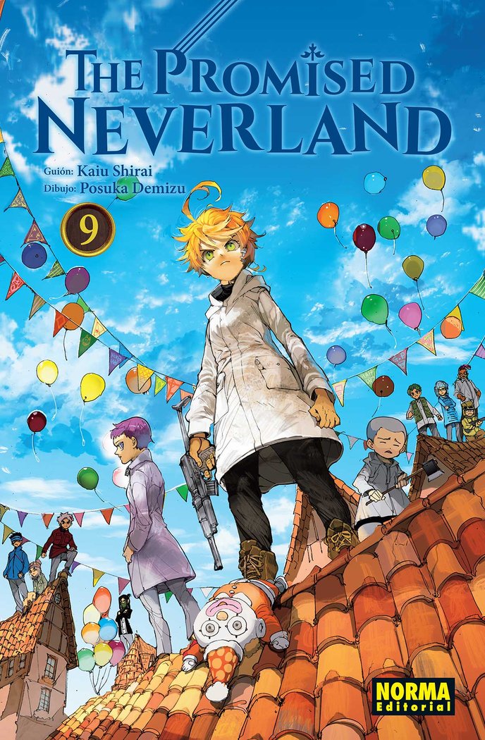 The Promised Neverland 9, de Shirai | portada del libro