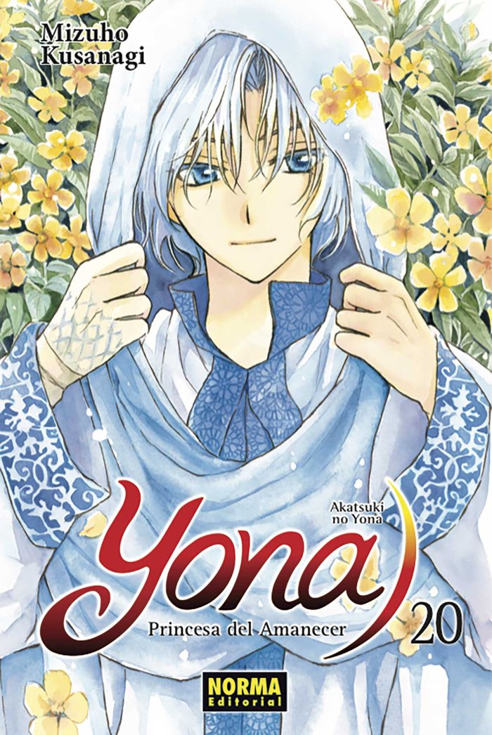 Yona, princesa del amanecer 20, de Kusanagi | portada del libro