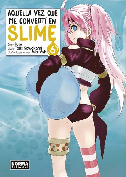 Aquella vez que me convertí en slime 6, de Abe | portada del libro
