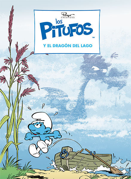 Los pitufos 37. Los pitufos y el dragón del lago, de PEYO | portada del libro