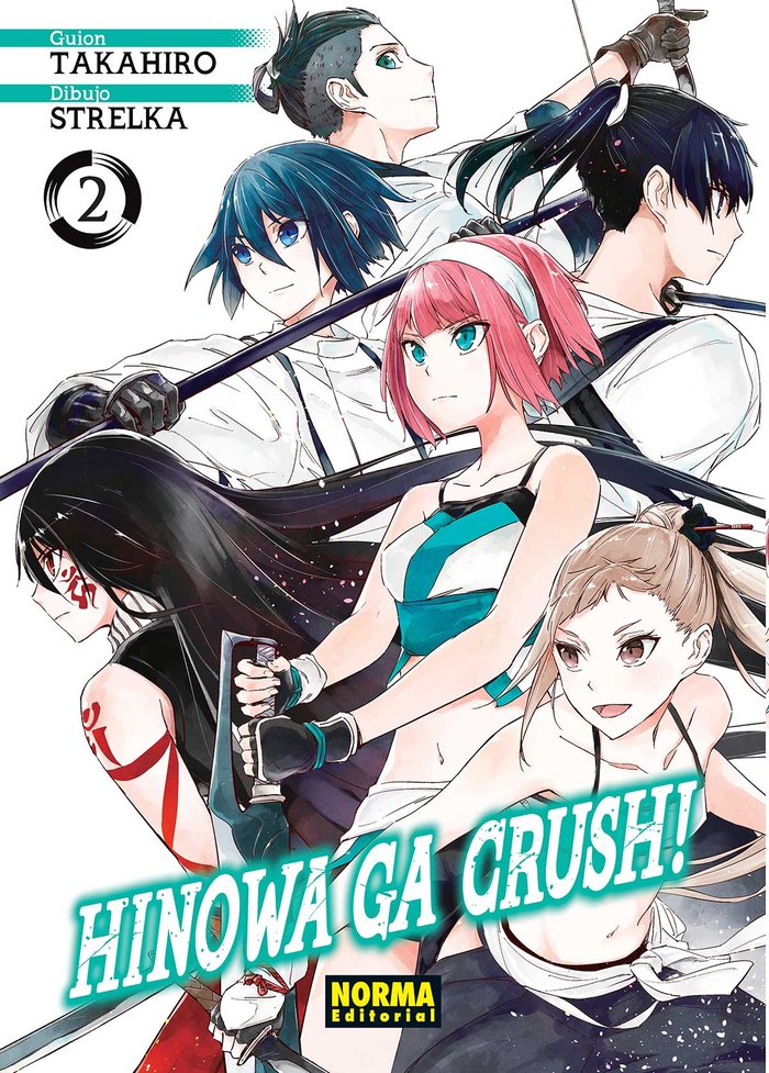 Hinowa Ga Crush! 2, de Takahiro#STRELKA | portada del libro